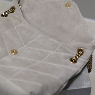 img_f8c0bdc9_20240811_i1723372260_148_7_jpg YSL 25S LOULOU PUFFER GM 35 IN SMOKEY TAUPE SUEDE GOLD HARDWRE