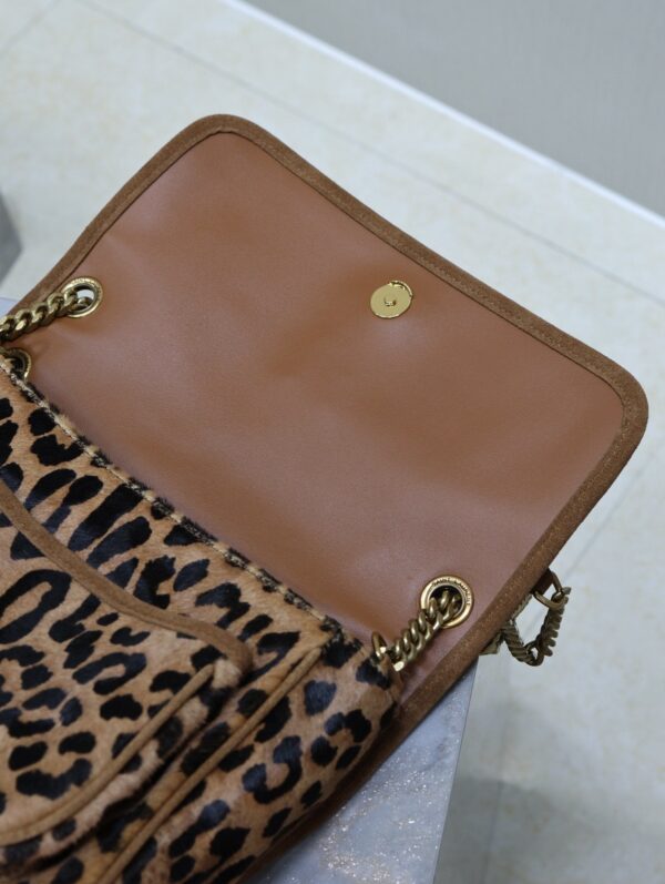 img_f8c0bdc9_20240916_i1726471870_7718_5_jpg NIKI MEDIUM 28 IN LEOPARD PRINT CALFSKIN AND BROWN SUEDE TRIM