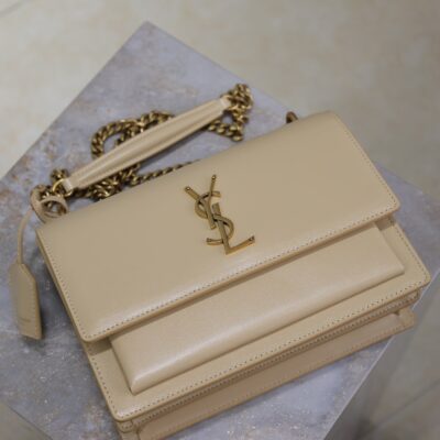 img_f8c0bdc9_20241106_i1730875149_1413_0_jpg YSL 25S SUNSET BAG 22 IN NUDE CALFSKIN GOLD HARDWRE