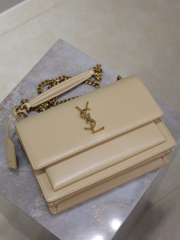 img_f8c0bdc9_20241106_i1730875149_1413_0_jpg YSL 25S SUNSET BAG 22 IN NUDE CALFSKIN GOLD HARDWRE