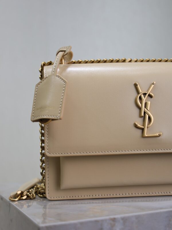 img_f8c0bdc9_20241106_i1730875149_4045_5_jpg YSL 25S SUNSET BAG 22 IN NUDE CALFSKIN GOLD HARDWRE