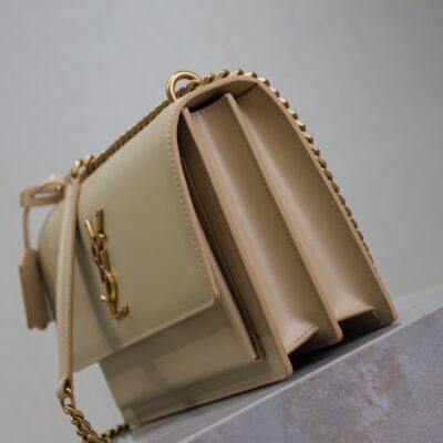 img_f8c0bdc9_20241106_i1730875149_8267_6_jpg YSL 25S SUNSET BAG 22 IN NUDE CALFSKIN GOLD HARDWRE