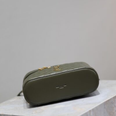 img_f8c0bdc9_20241118_i1731909754_9397_2_jpg GABY MINI VANITY BAG 18 IN ARMY GREEN LAMBSKIN