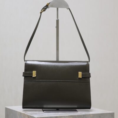 img_f8c0bdc9_20241118_i1731911120_8818_4_jpg MANHATTAN IN BOX SMALL 24 IN KOMBU GREEN CALFSKIN GOLD HARDWARE