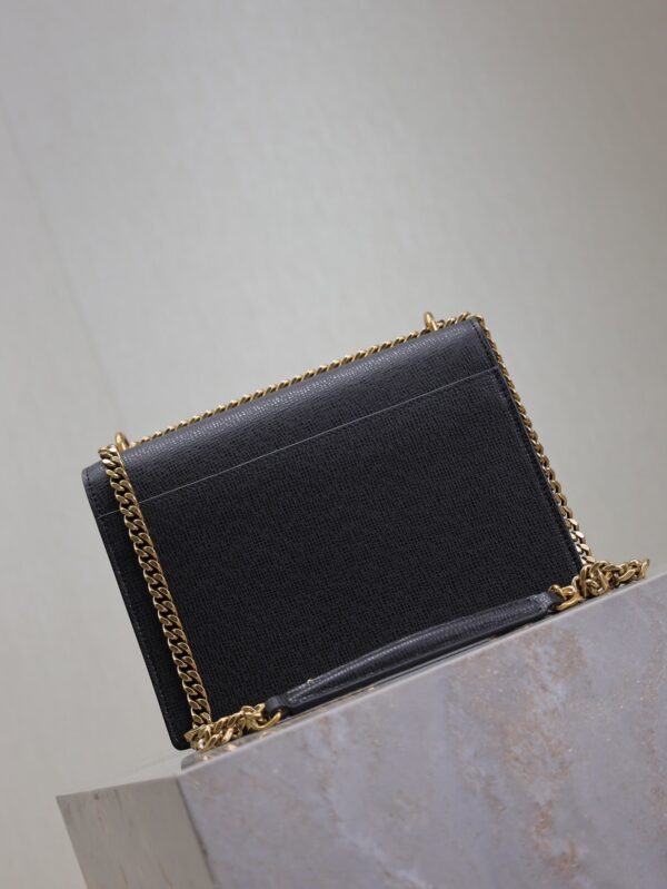 img_f8c0bdc9_20241204_i1733284526_9751_3_jpg YSL 25S SUNSET MEDIUM 22 IN BLACK GRAINED CALFSKIN GOLD HARDWRE