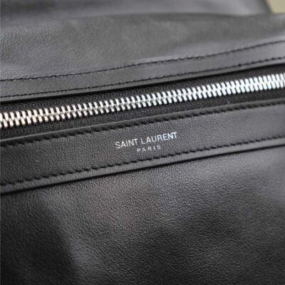 CITY BACKPACK 35 IN BLACK CALFSKIN