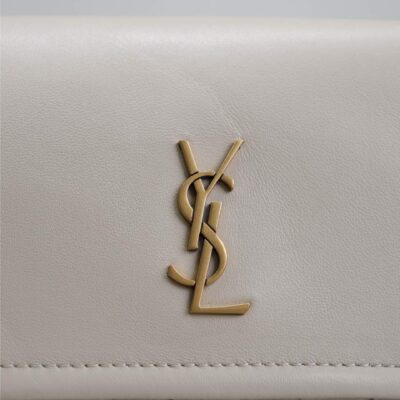 MINI NOLITA BAG 18 IN WHITE LAMBSKIN COPPER HARDWARE