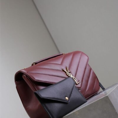 img_f8c0bdc9_20241224_i1735020210428_7945_0_3_jpg LOULOU MEDIUM 29 IN BURGUNDY RED SHEEPSKIN GOLD HARDWARE
