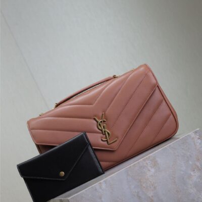 img_f8c0bdc9_20241224_i1735020767274_6824_0_1_jpg LOULOU MEDIUM 29 IN SALMON PINK SHEEPSKIN GOLD HARDWARE