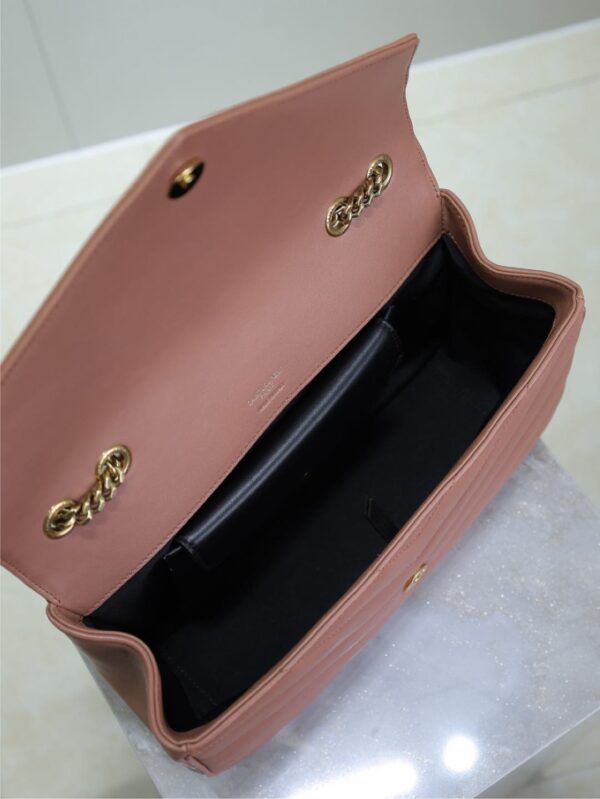 img_f8c0bdc9_20241224_i1735020767346_9311_0_7_jpg LOULOU MEDIUM 29 IN SALMON PINK SHEEPSKIN GOLD HARDWARE