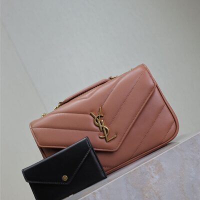 img_f8c0bdc9_20241224_i1735020876687_9716_0_1_jpg LOULOU SMALL 24 IN SALMON PINK SHEEPSKIN GOLD HARDWARE