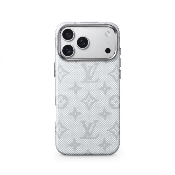 Luxury Monogram Pattern Phone Case For iPhone 14-18 Pro & Pro Max