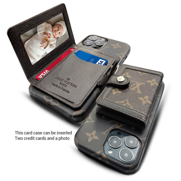 Beautiful luxury iphone case with credit card holder Roxy New 2